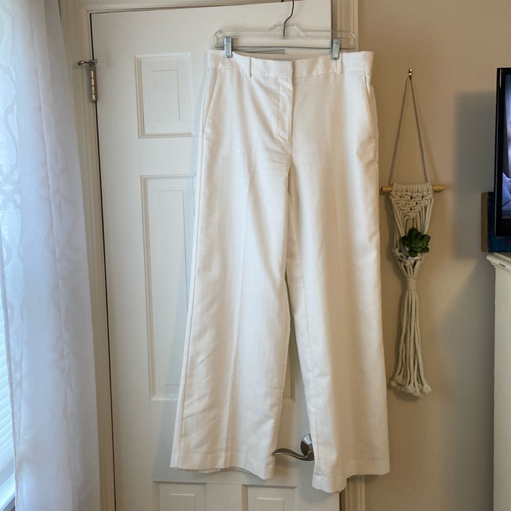 White Office Pants